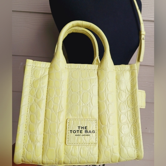 Marc Jacobs mini croc crossbody "the tote bag" - Picture 3 of 10